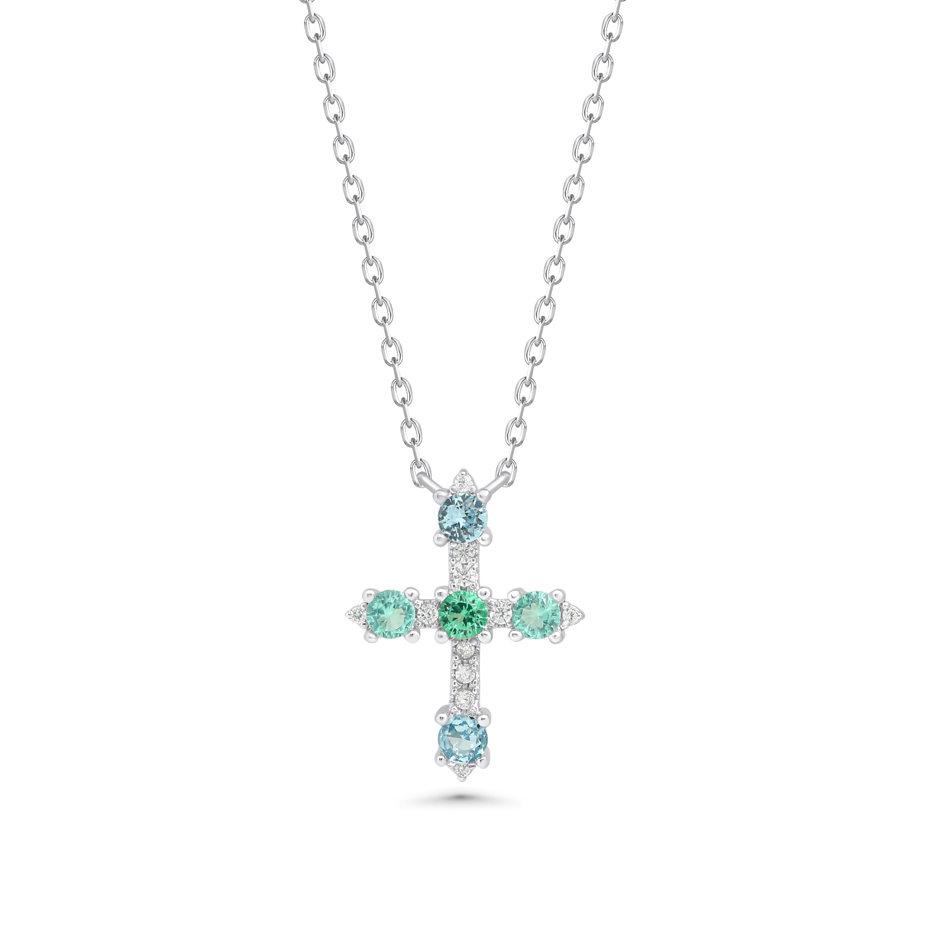SREBRNA OGRLICA AZURE CROSS
