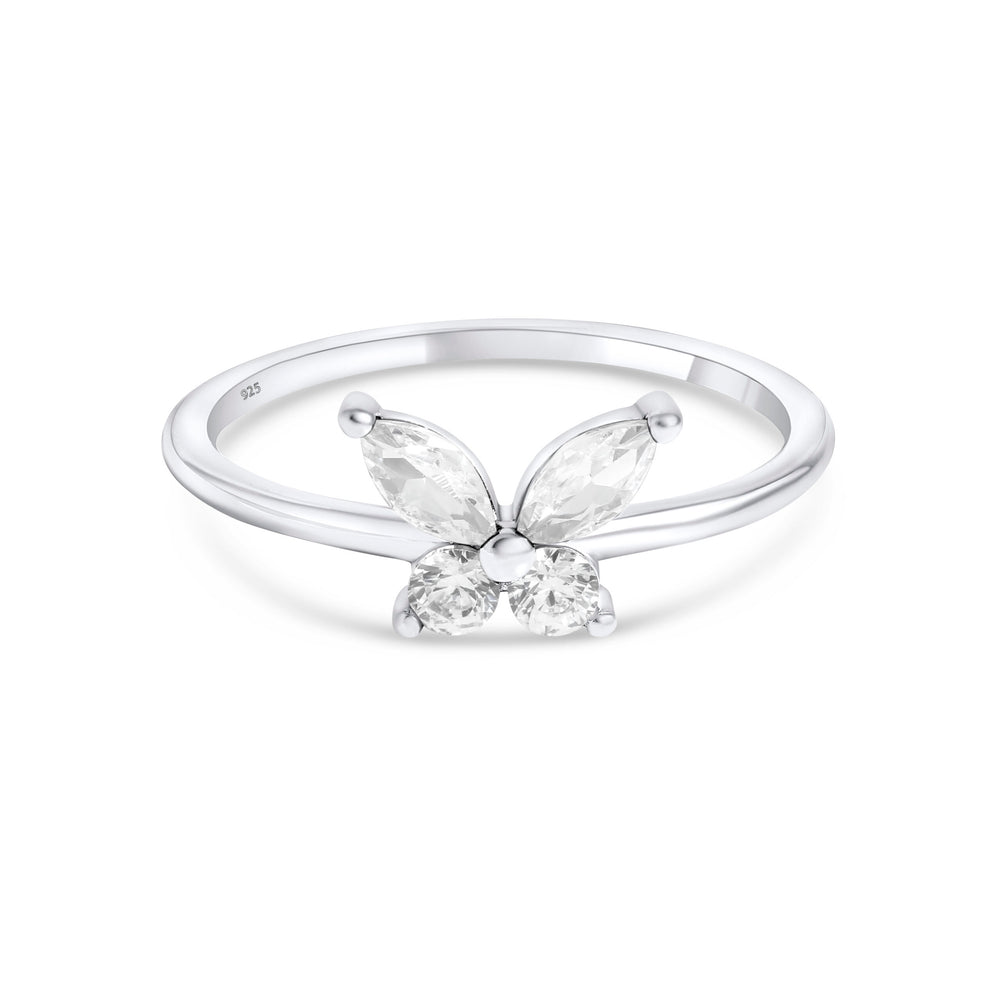 SREBRNI PRSTEN BUTTERFLY FIORA
