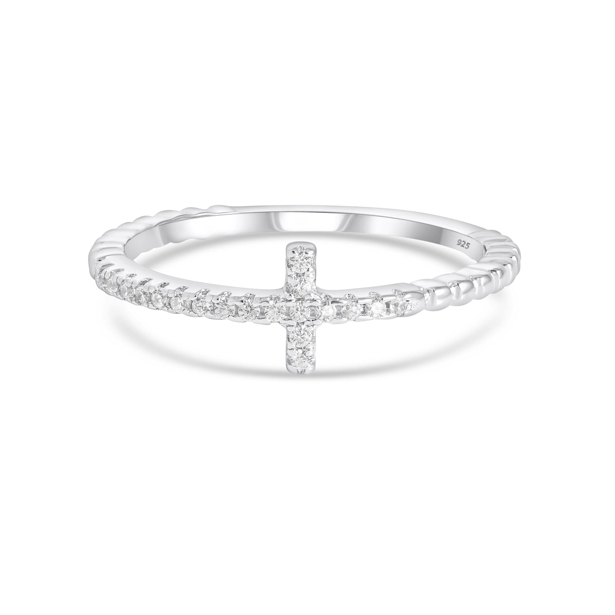 SREBRNI PRSTEN CROSS LIA