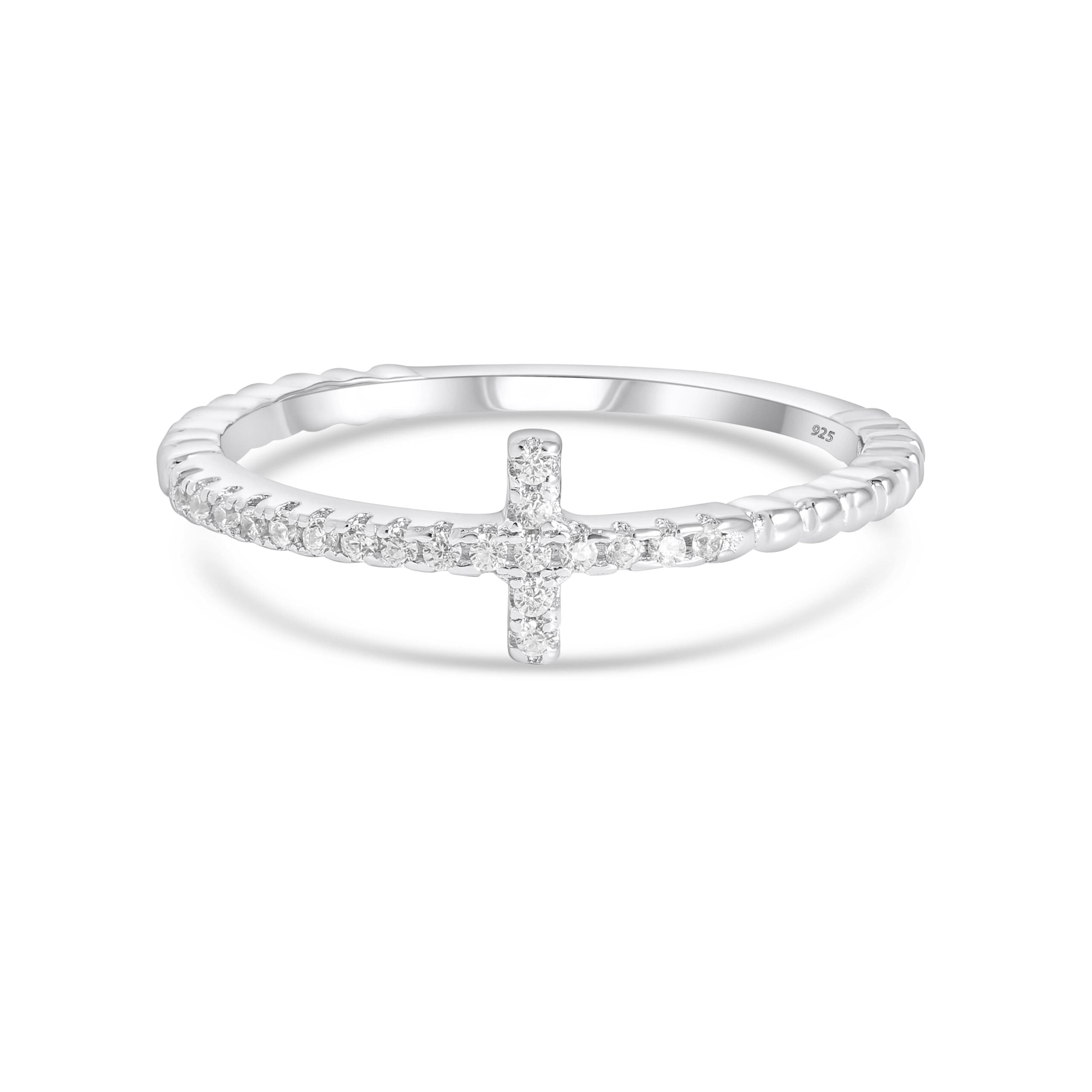 SREBRNI PRSTEN CROSS LIA
