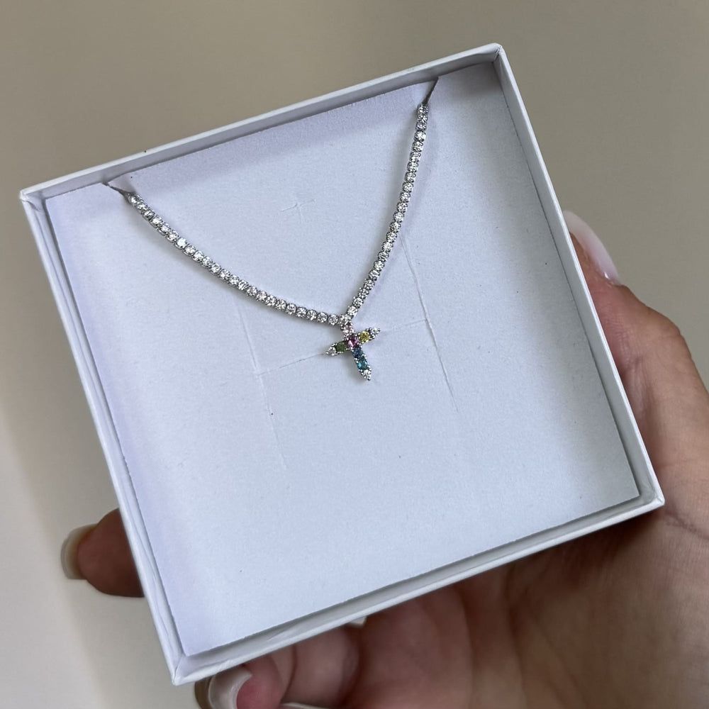 SREBRNA OGRLICA TENNIS LUX LINE