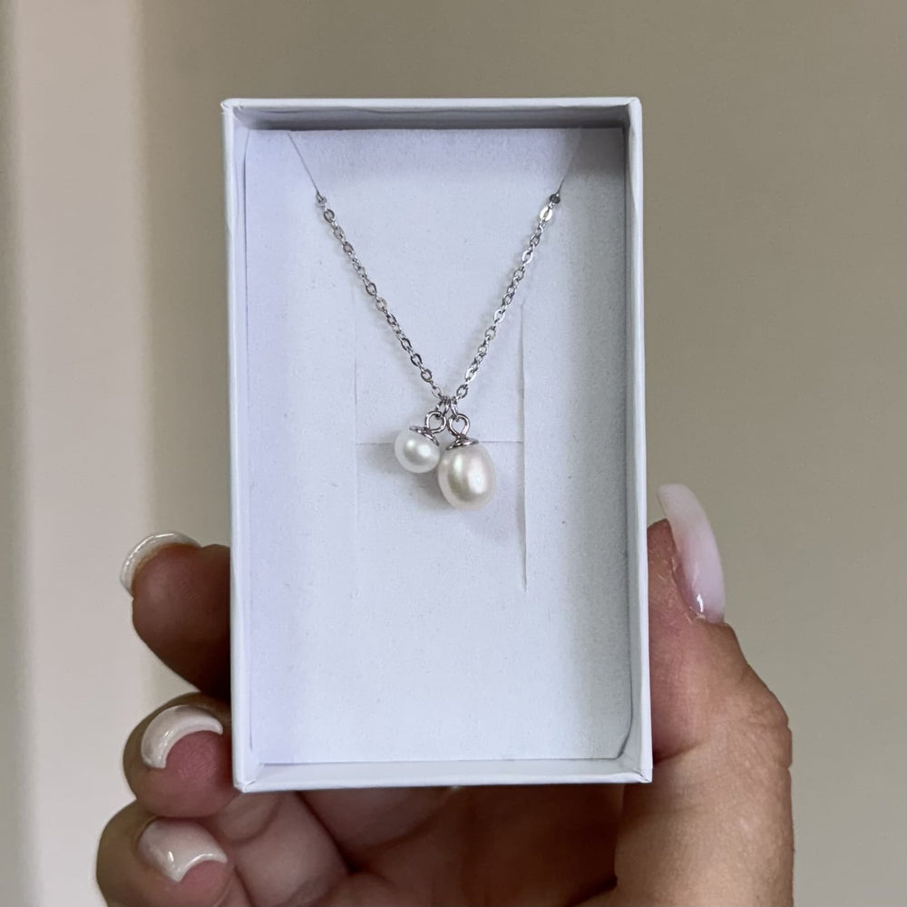 SREBRNA OGRLICA OLIVIA PEARL