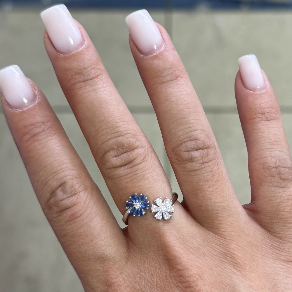 SREBRNI PRSTEN PETALIA