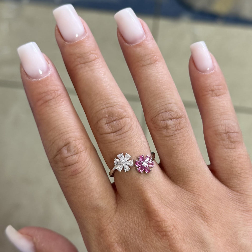 SREBRNI PRSTEN PETALIA