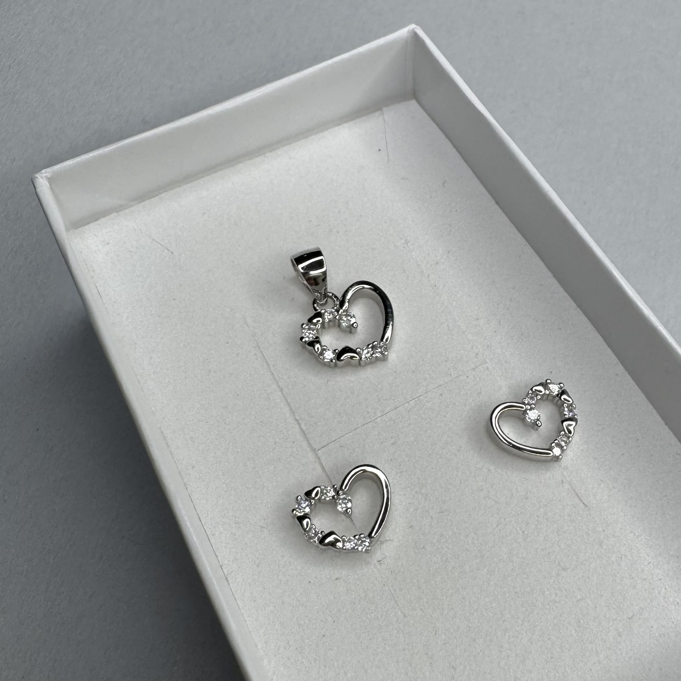 SREBRNI SET STOLEN HEART