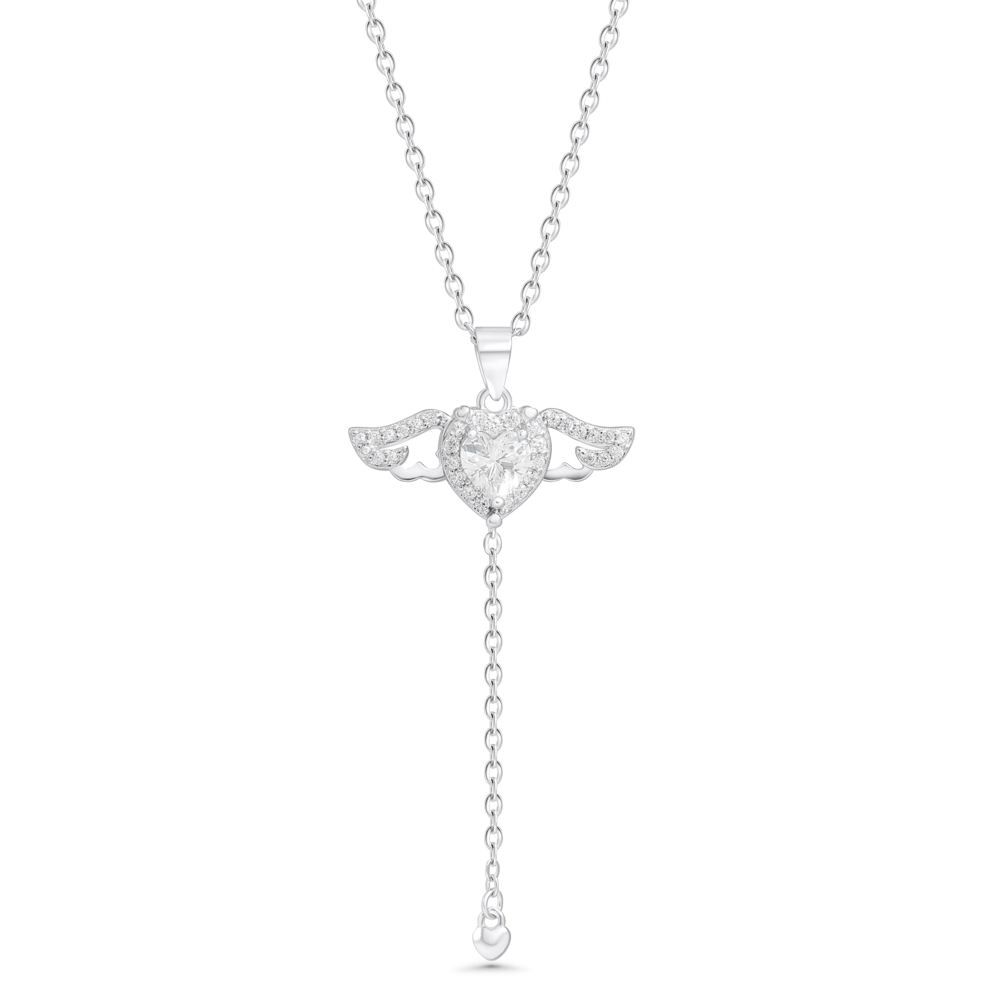 SREBRNA OGRLICA CUPID HEART