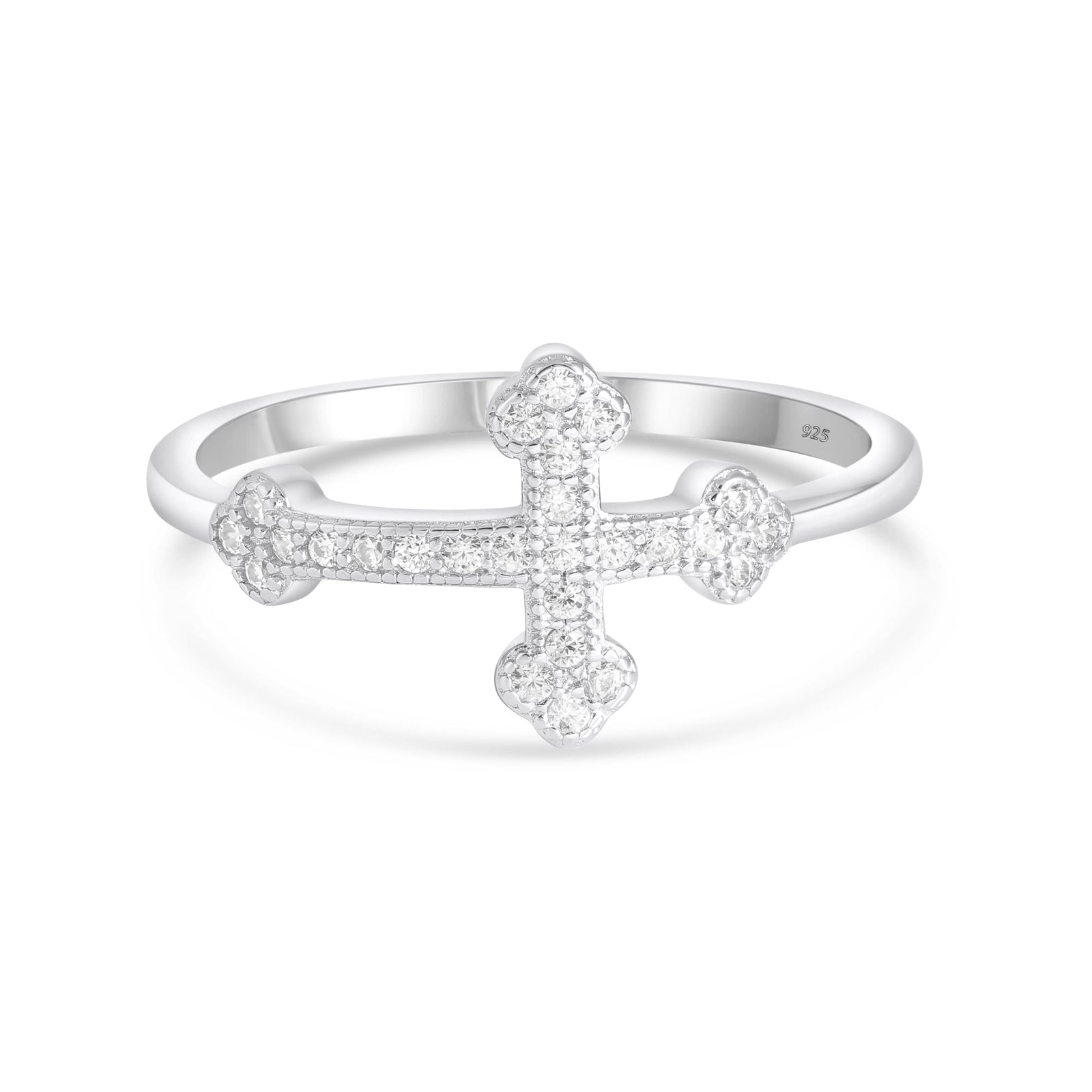SREBRNI PRSTEN CROSS AMIRA