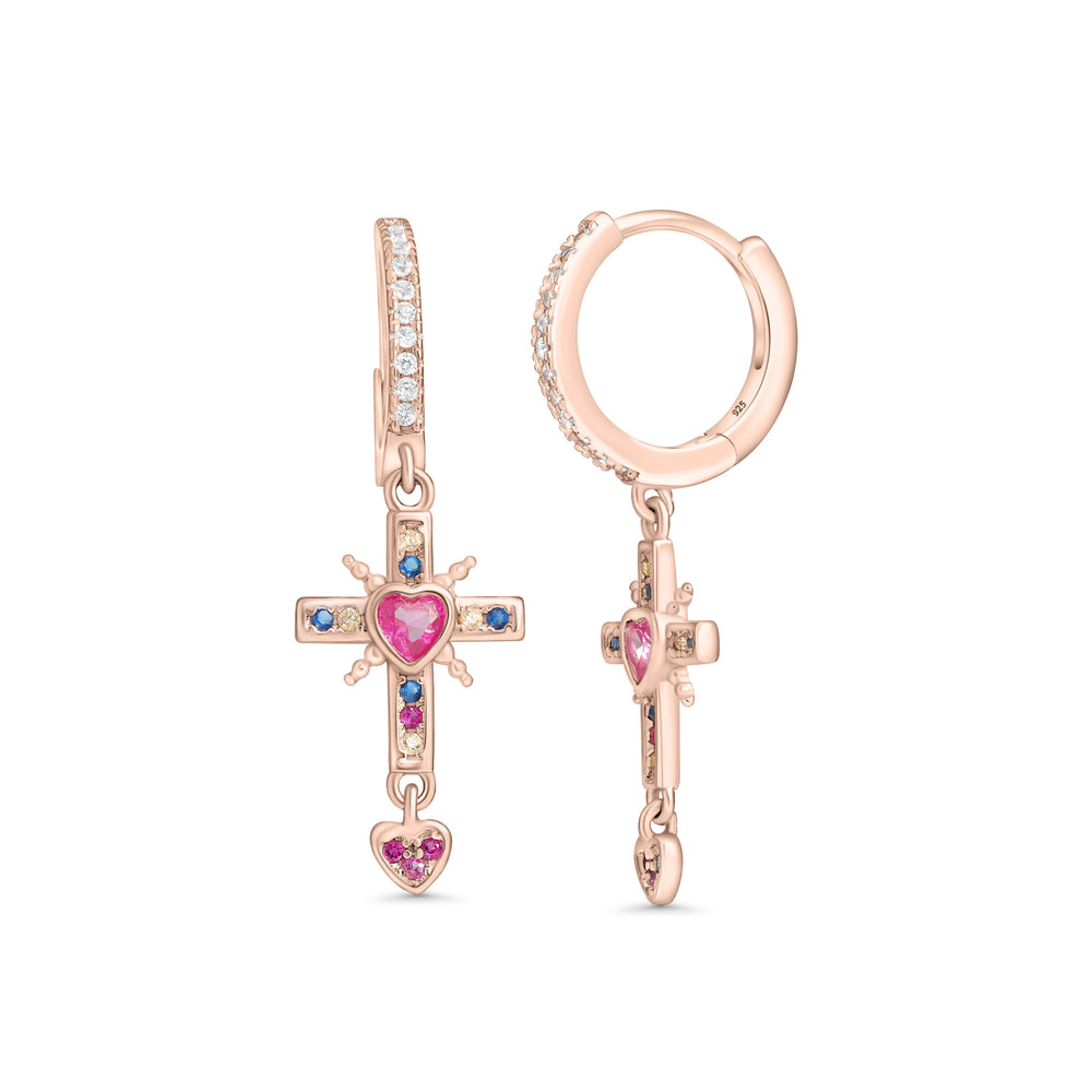 SREBRNE MINDJUŠE PINK EMBERLY