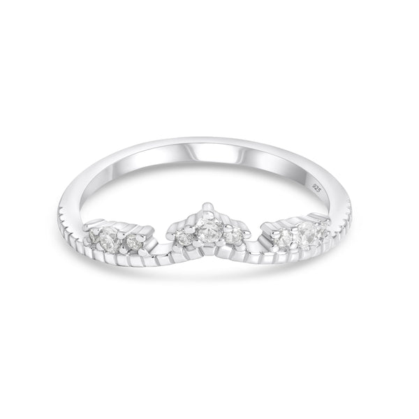 SREBRNI PRSTEN PRINCESS DIA