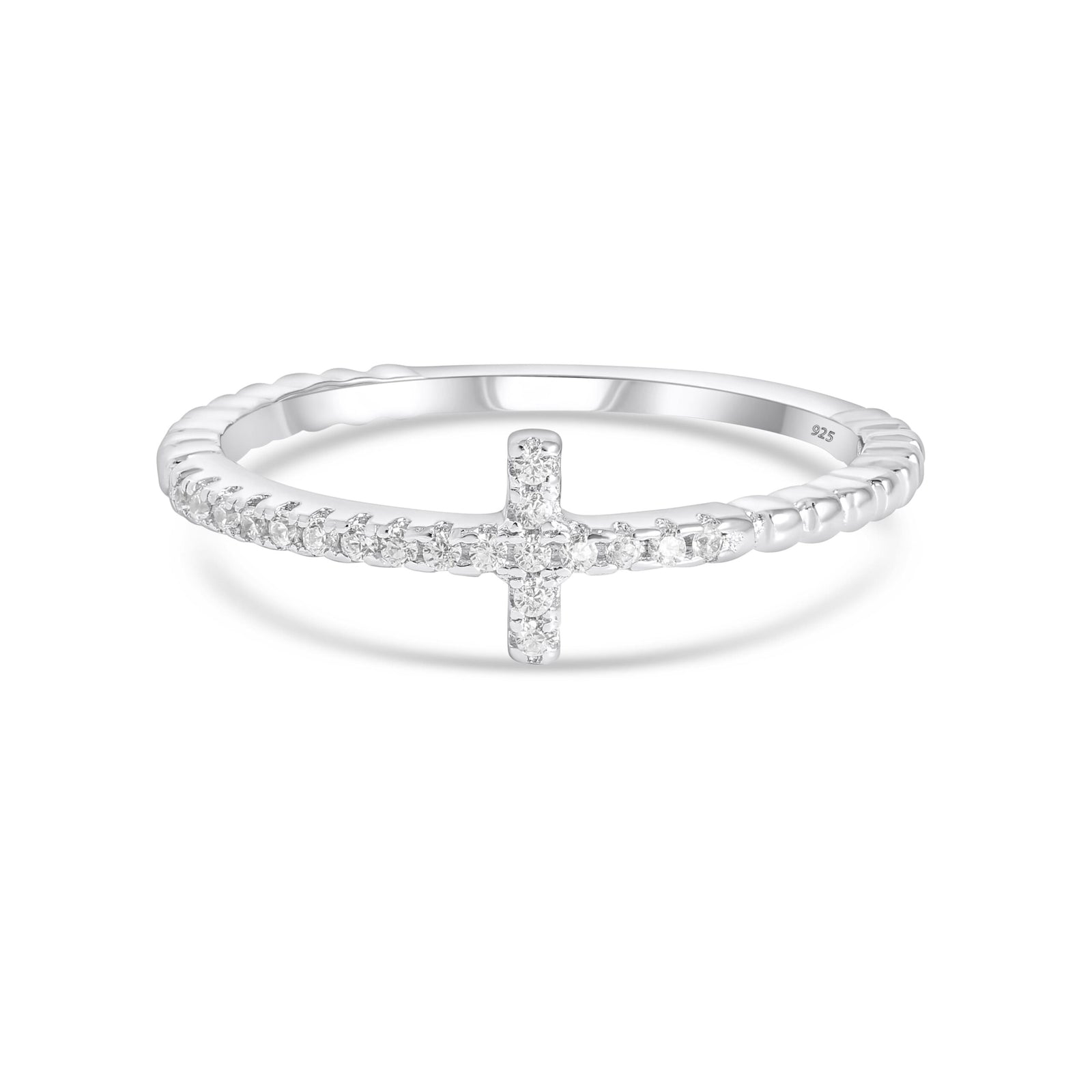SREBRNI PRSTEN CROSS LIA