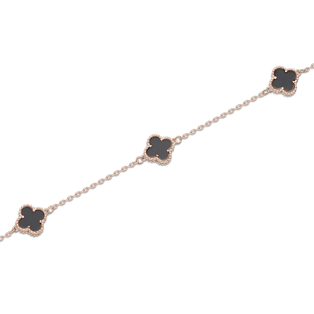 SREBRNA NARUKVICA FOUR-LEAF