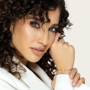 SREBRNA NARUKVICA RAINBOW TURTLES