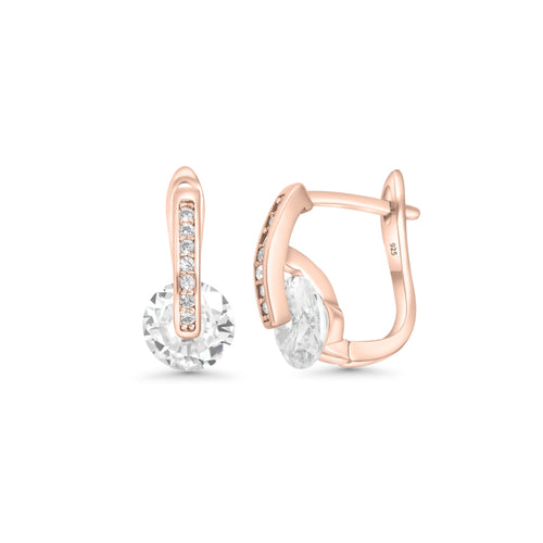 SREBRNE NAUŠNICE BRILLIANT ORBIT