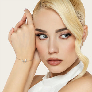 SREBRNA NARUKVICA LUCY MOON