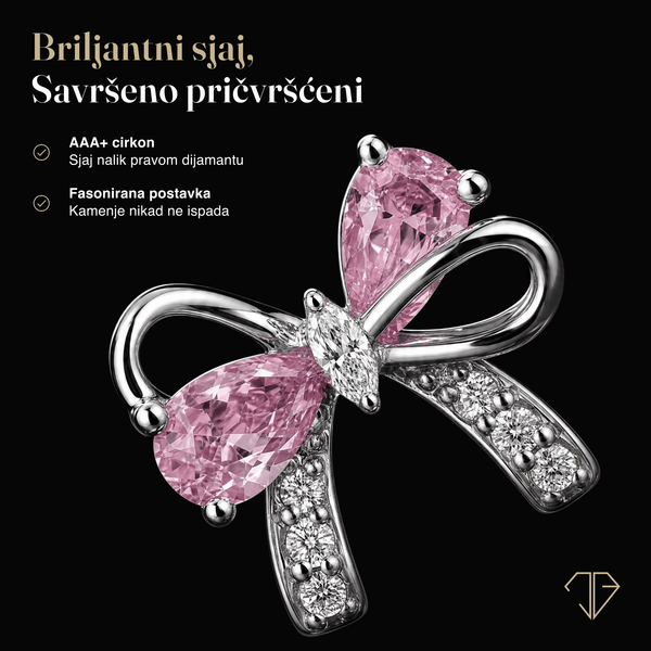 SREBRNE MINDJUŠE MATCHING BOW
