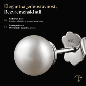 SREBRNE MINDJUŠE MAXI PEARL