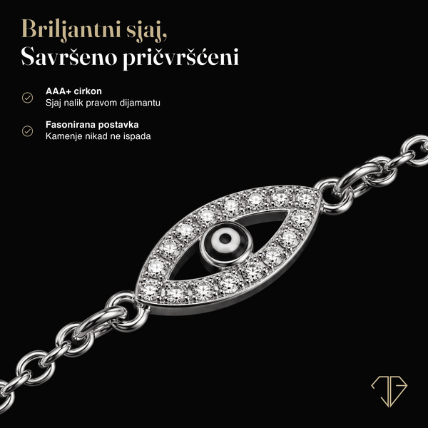 SREBRNA NARUKVICA THE EYE OF FATIMA