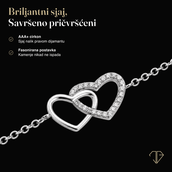 SREBRNA NARUKVICA FOREVER YOURS