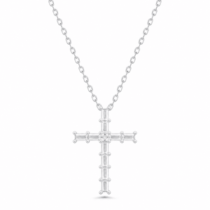 SREBRNA OGRLICA CROSS AMELIE
