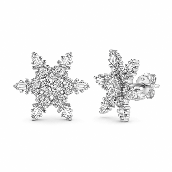 SREBRNE MINDJUŠE SNOWFLAKE