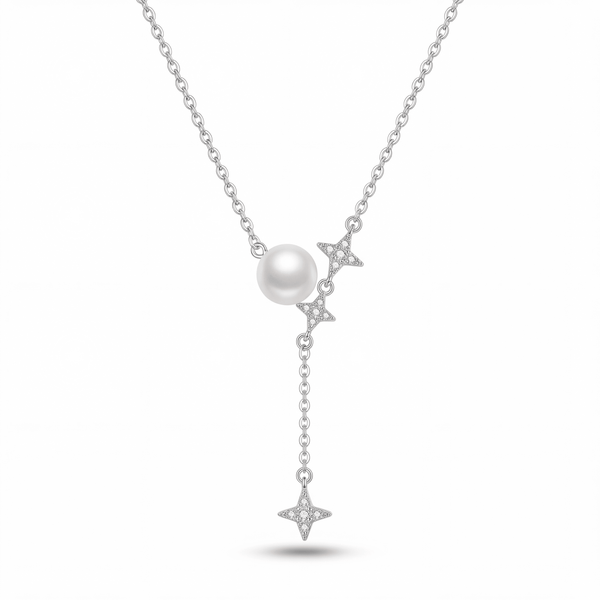 SREBRNA OGRLICA STARRY PEARL