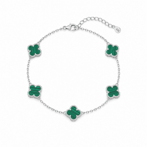 SREBRNA NARUKVICA FOUR-LEAF