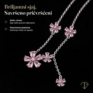 SREBRNA OGRLICA FLORAL DREAM