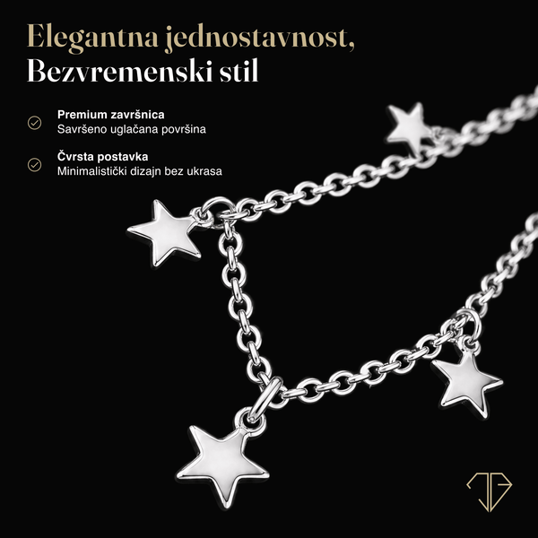 SREBRNA OGRLICA STARRY NIGHT