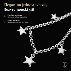 SREBRNA OGRLICA STARRY NIGHT