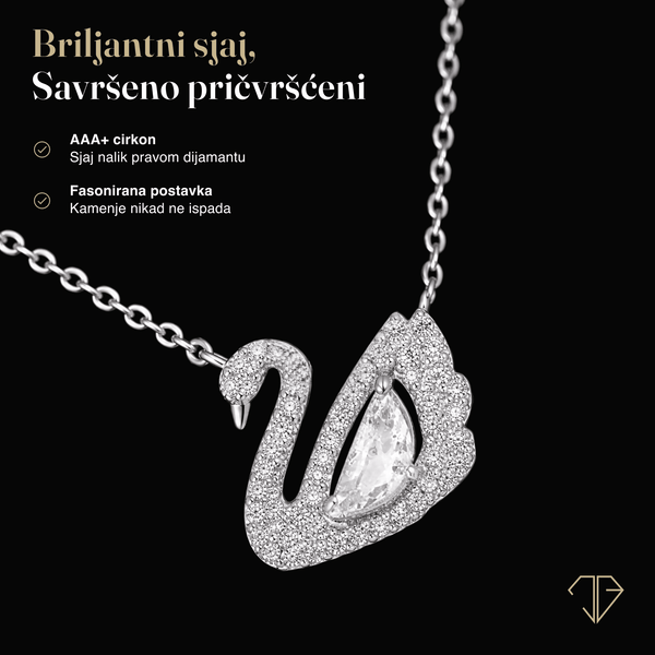SREBRNA OGRLICA SWAN