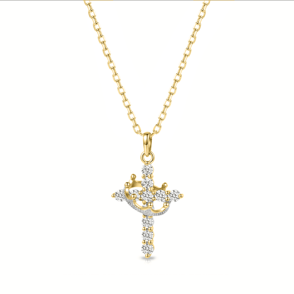 SREBRNA OGRLICA CROSS CROWN