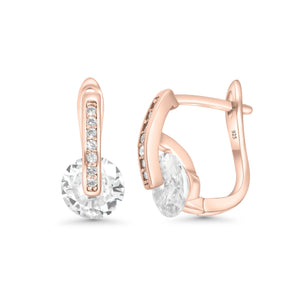 SREBRNE NAUŠNICE BRILLIANT ORBIT