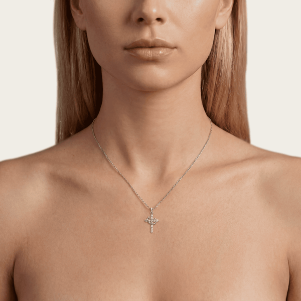 SREBRNA OGRLICA CROSS CROWN