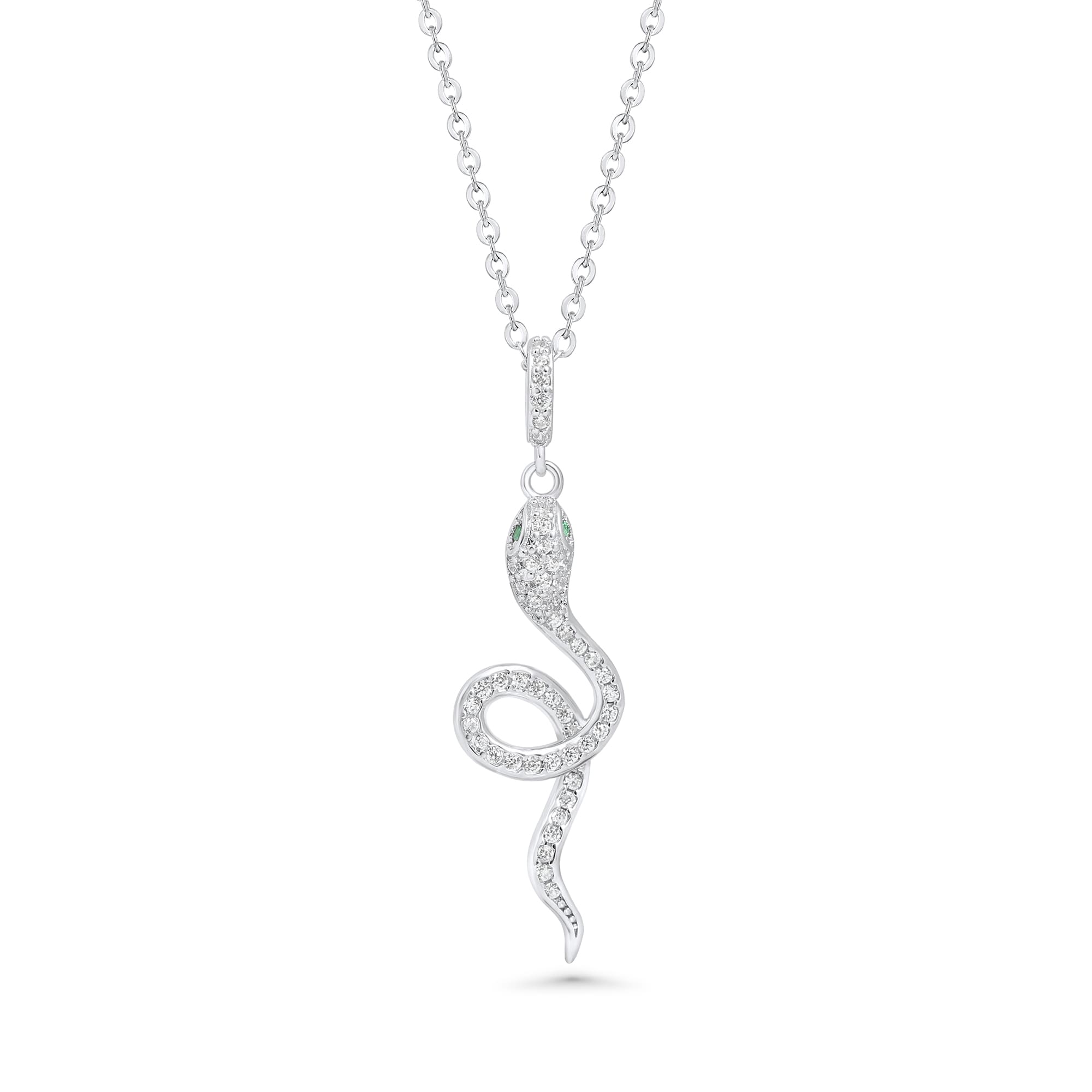 SREBRNA OGRLICA SNAKE TWIST