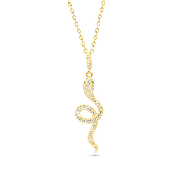 SREBRNA OGRLICA SNAKE TWIST