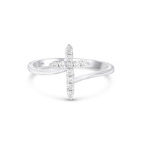 SREBRNI PRSTEN CROSS LUXE